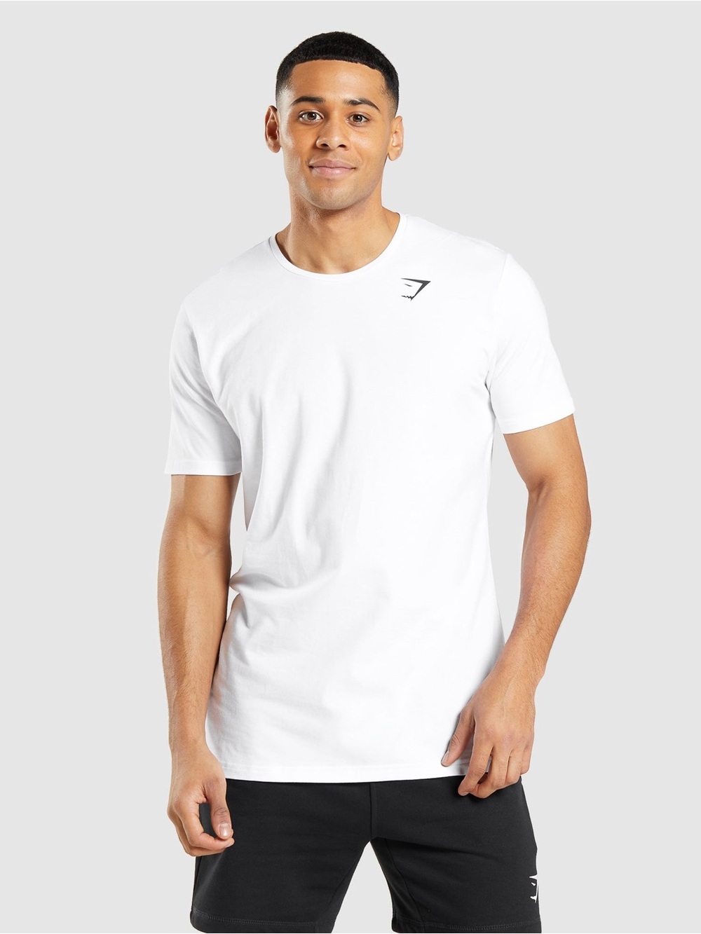 Gymshark Men’s Essential T-Shirt White Size Small